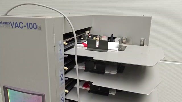 Gathering and collating Horizon VAC-100a