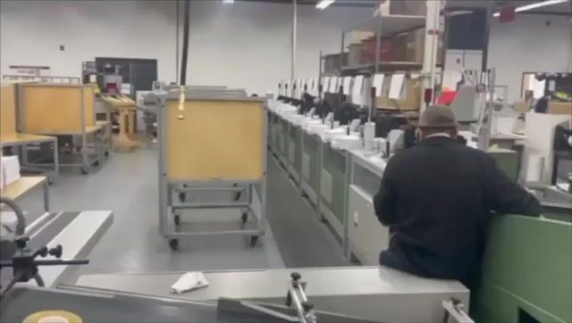 Perfect binder lines Muller Martini TIGRA