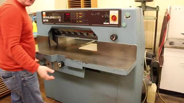 Guillotines Wohlenberg 76 SPM